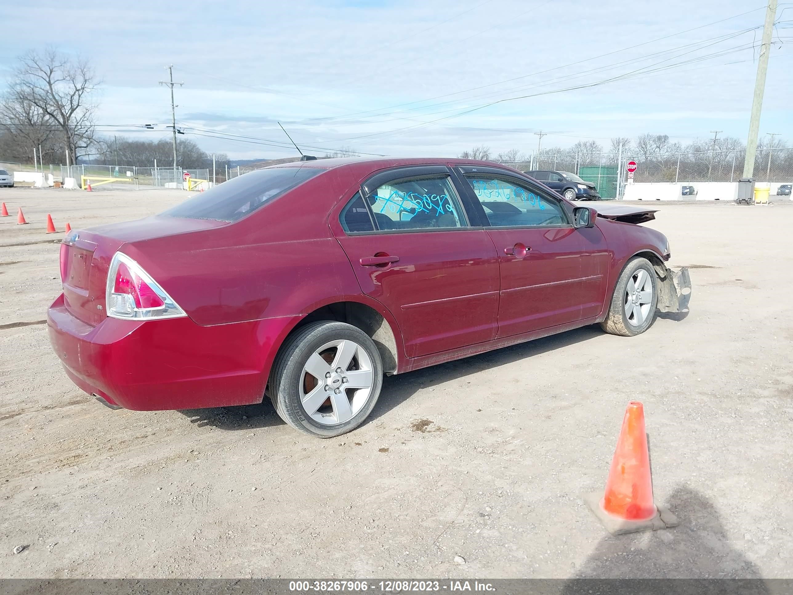 Photo 3 VIN: 3FAHP07Z87R190391 - FORD FUSION 