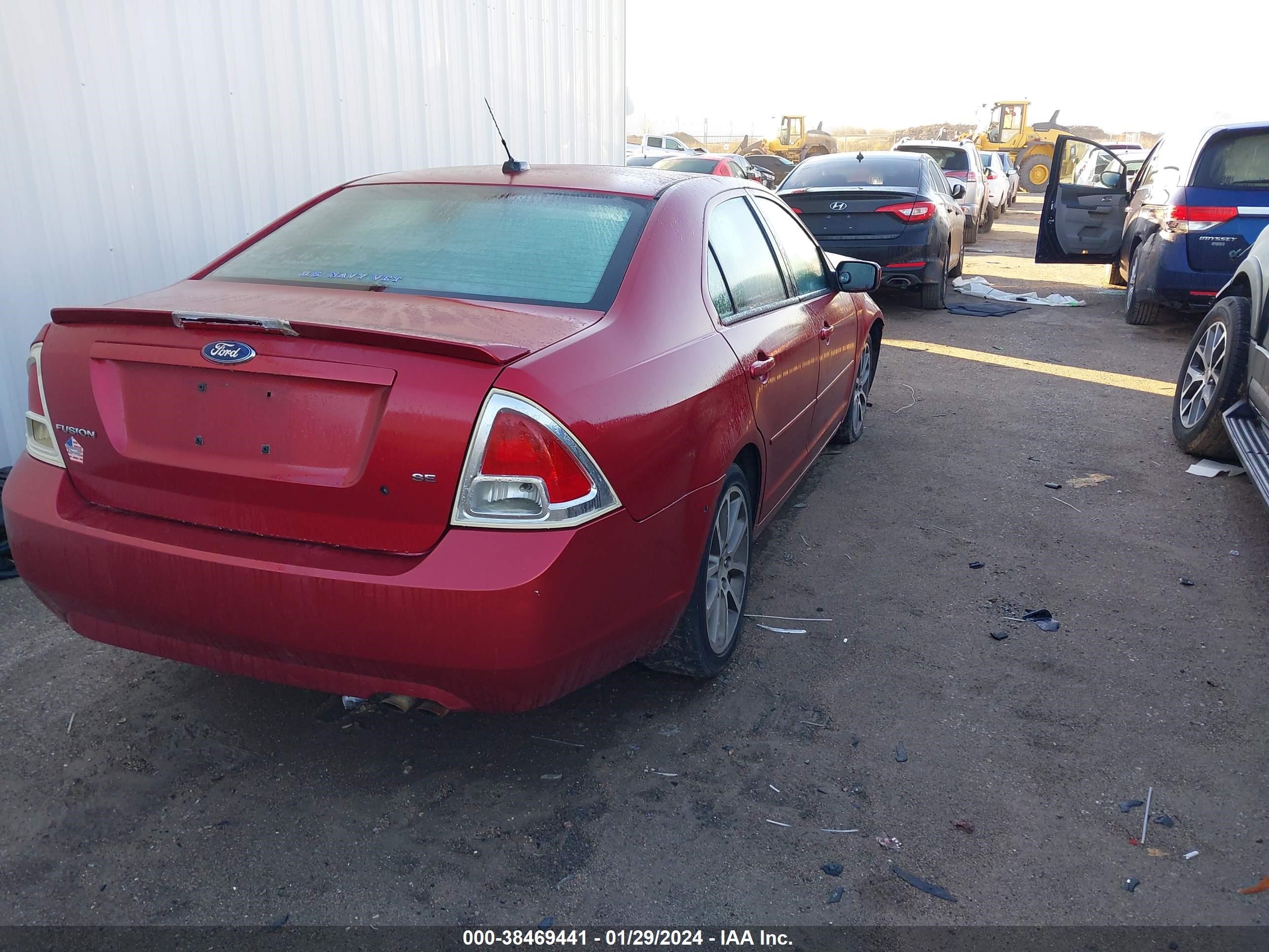 Photo 3 VIN: 3FAHP07Z89R109666 - FORD FUSION 