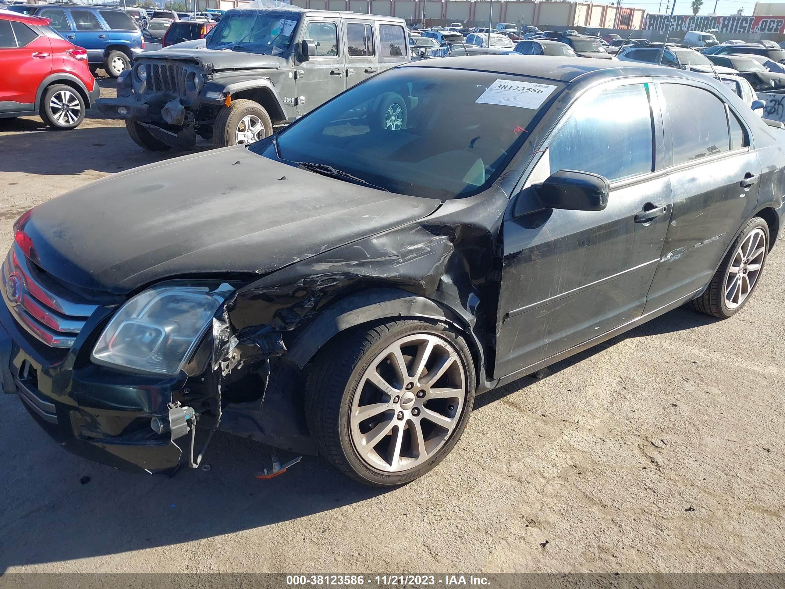 Photo 1 VIN: 3FAHP07Z98R138513 - FORD FUSION 