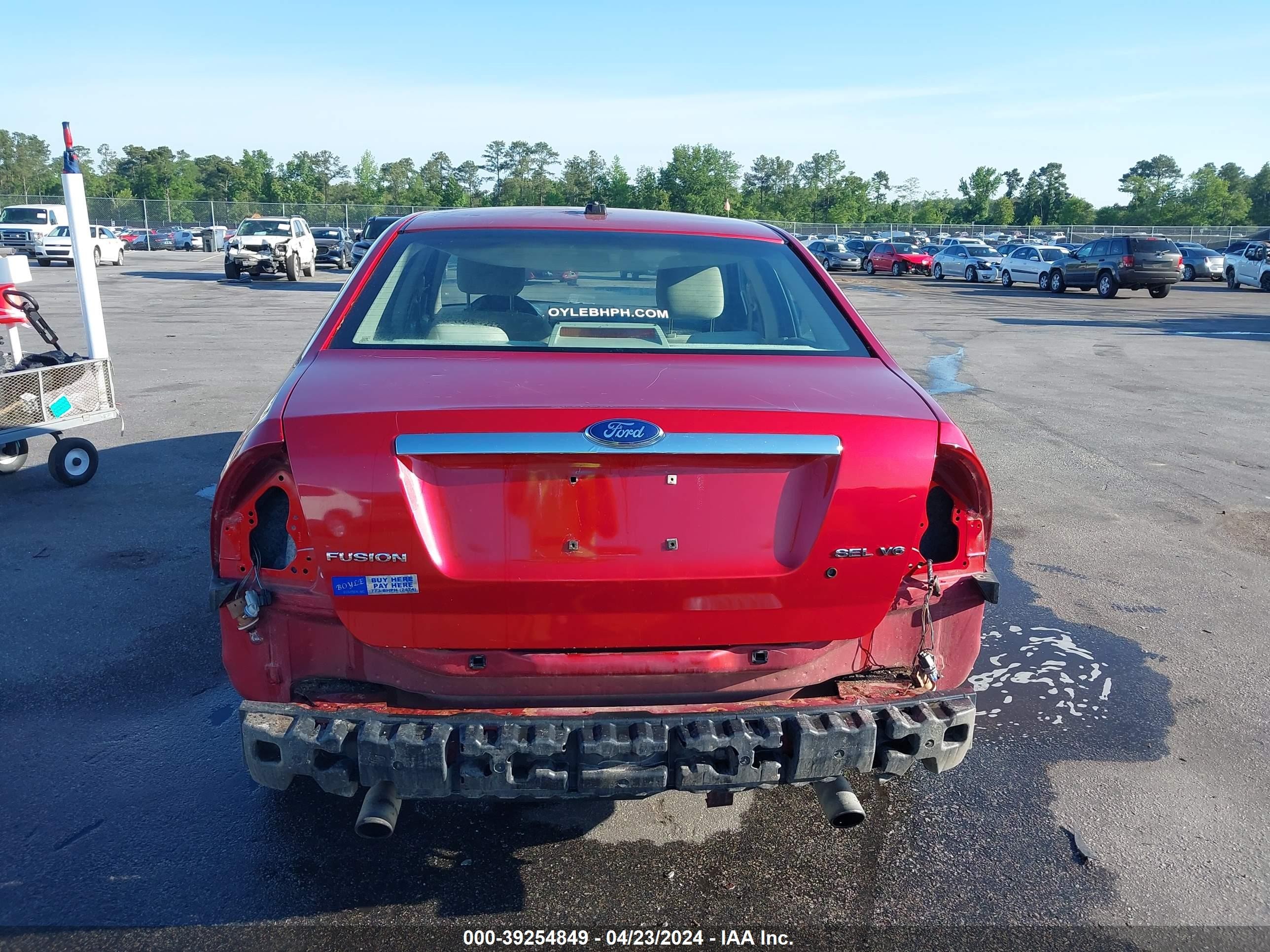 Photo 16 VIN: 3FAHP08109R146252 - FORD FUSION 