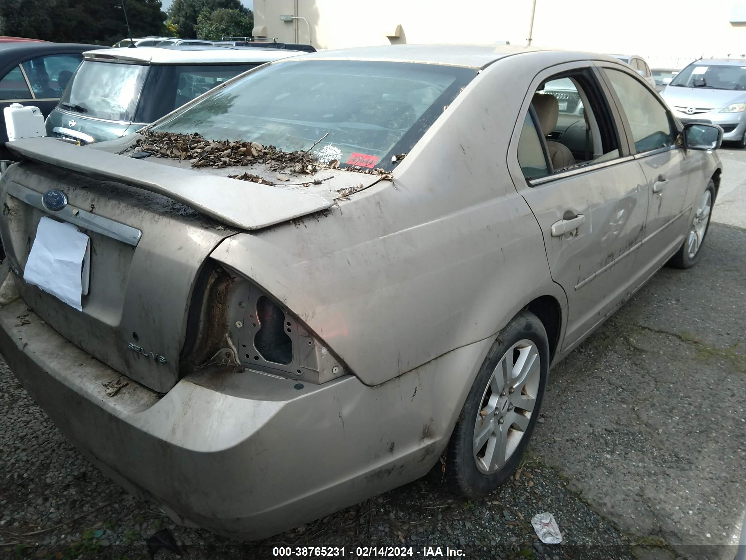 Photo 3 VIN: 3FAHP08126R110705 - FORD FUSION 