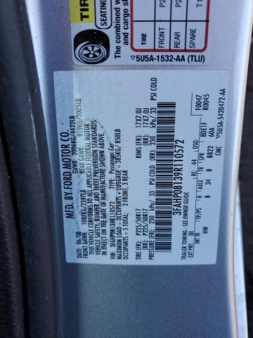 Photo 11 VIN: 3FAHP08139R110572 - FORD FUSION 