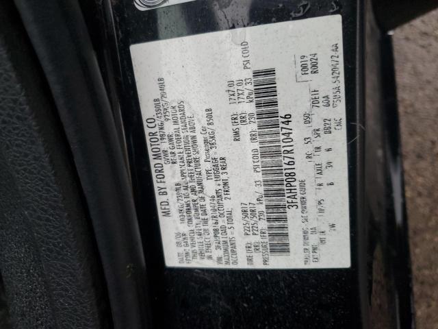 Photo 11 VIN: 3FAHP08167R104746 - FORD FUSION 