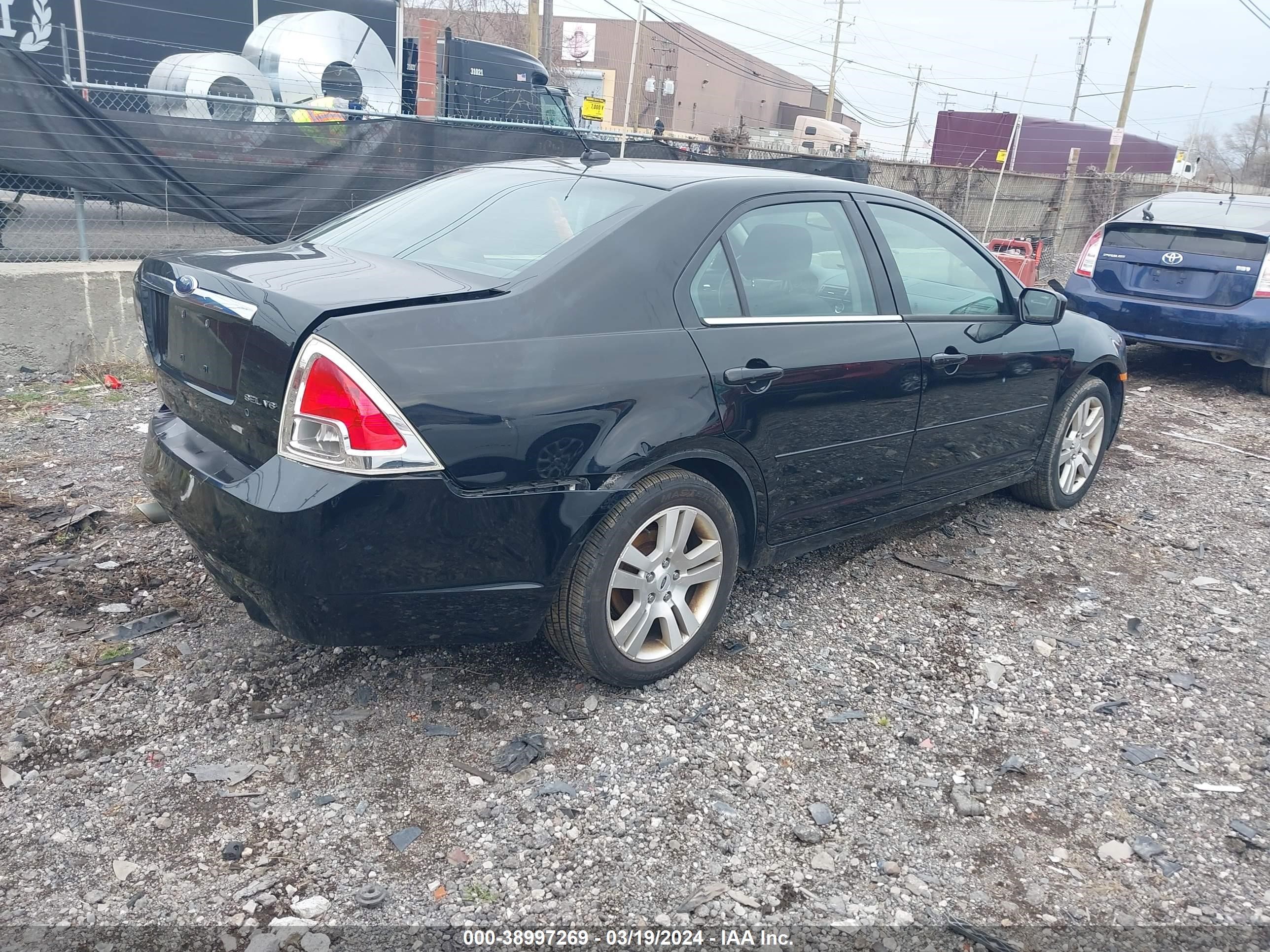 Photo 3 VIN: 3FAHP08168R227237 - FORD FUSION 