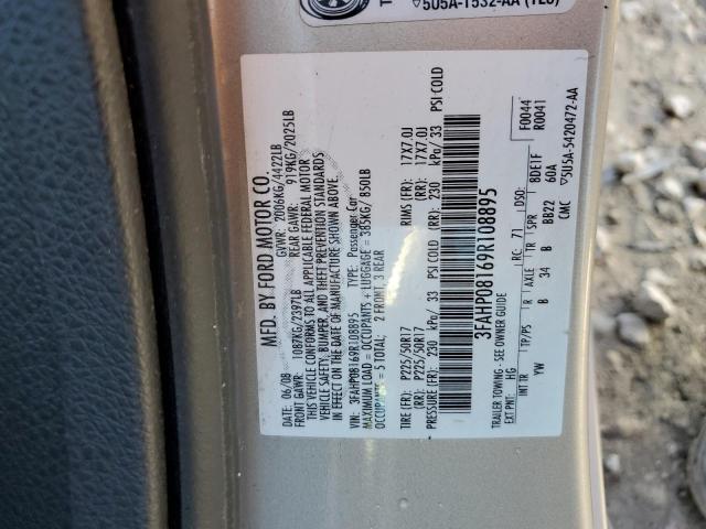 Photo 12 VIN: 3FAHP08169R108895 - FORD FUSION 