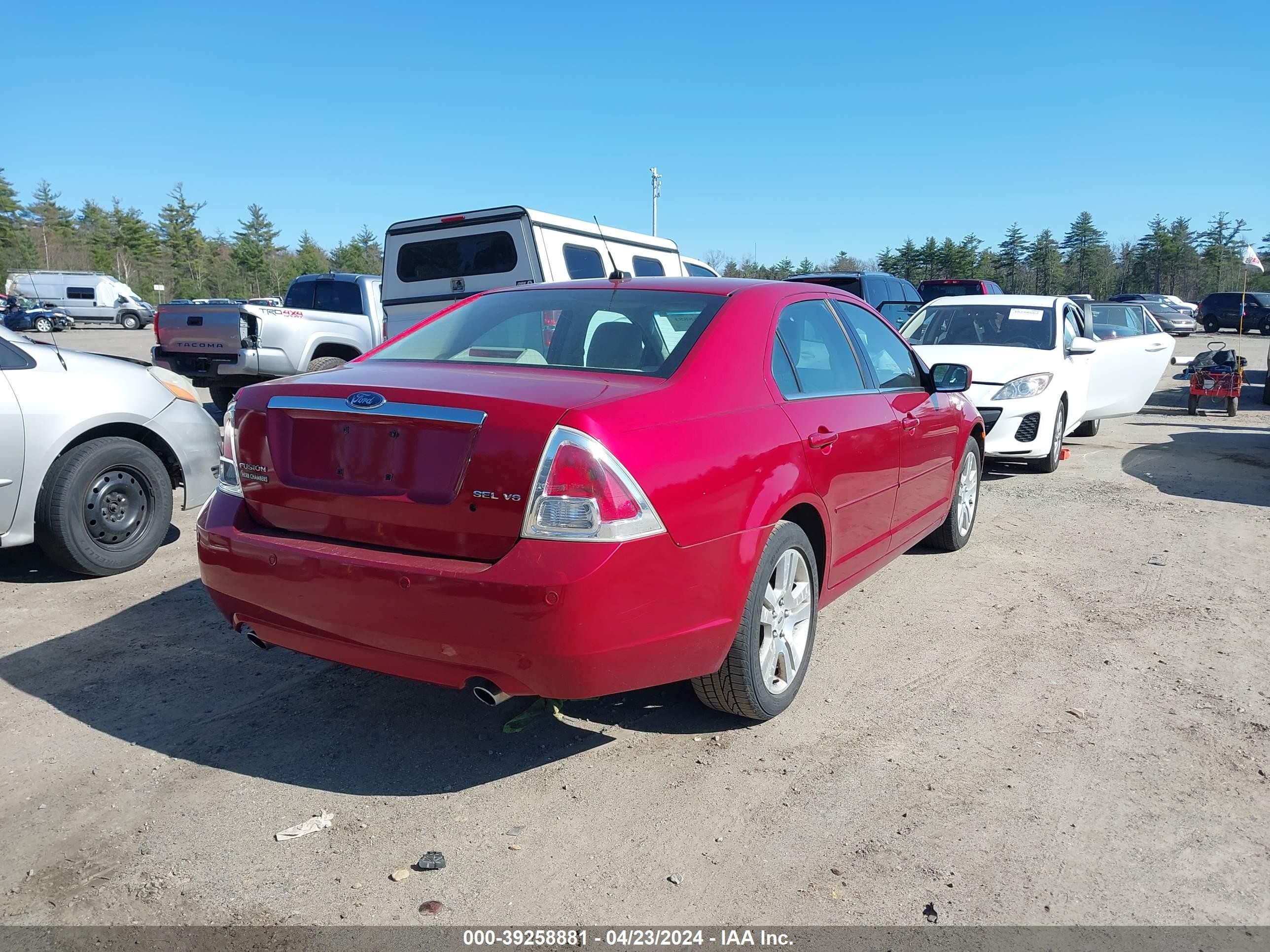 Photo 3 VIN: 3FAHP08199R210580 - FORD FUSION 