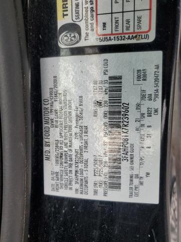 Photo 11 VIN: 3FAHP081X7R239602 - FORD FUSION 