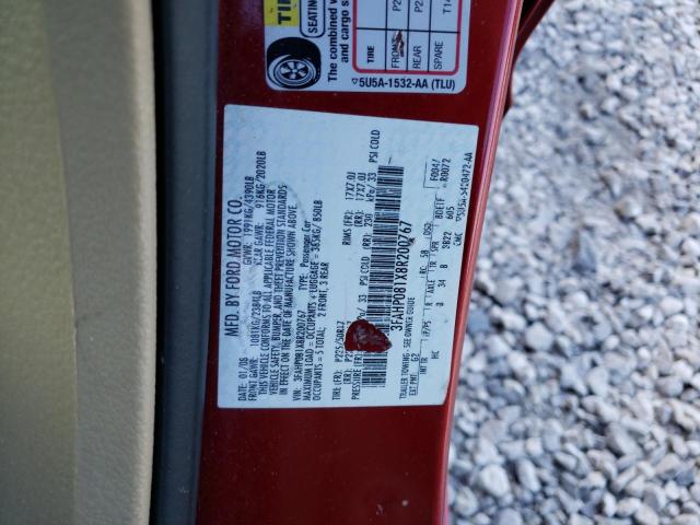 Photo 11 VIN: 3FAHP081X8R200767 - FORD FUSION 