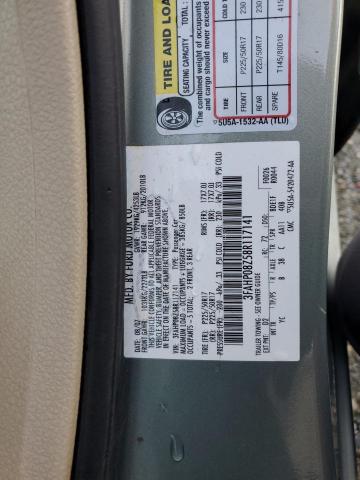 Photo 11 VIN: 3FAHP08Z58R117141 - FORD FUSION 