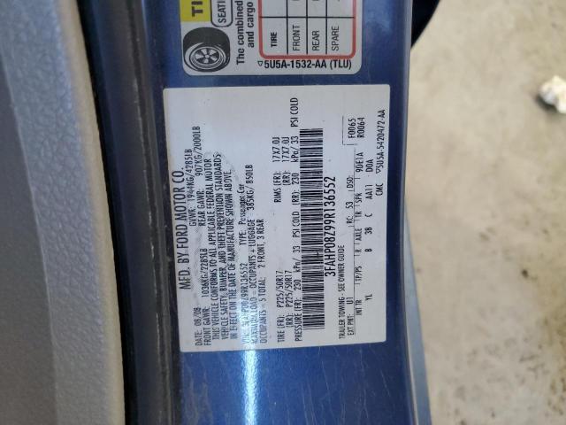 Photo 11 VIN: 3FAHP08Z99R136552 - FORD FUSION S 