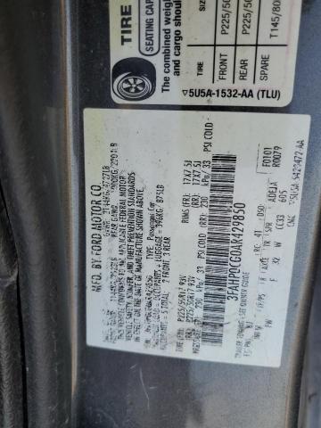 Photo 11 VIN: 3FAHP0CG0AR429850 - FORD FUSION SEL 