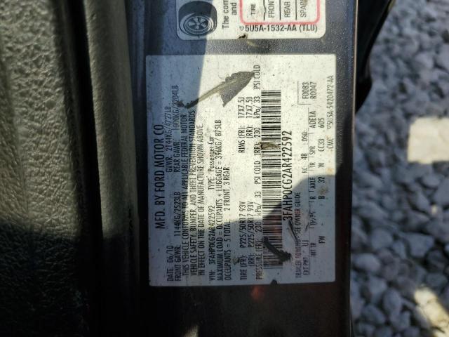 Photo 11 VIN: 3FAHP0CG2AR422592 - FORD FUSION SEL 