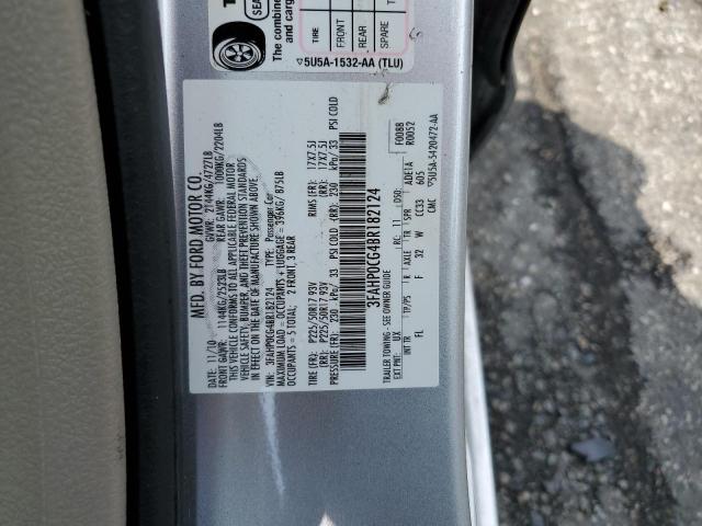 Photo 11 VIN: 3FAHP0CG4BR182124 - FORD FUSION 