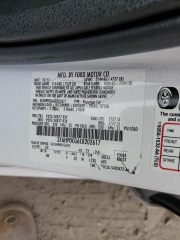 Photo 11 VIN: 3FAHP0CG6CR202617 - FORD FUSION SEL 