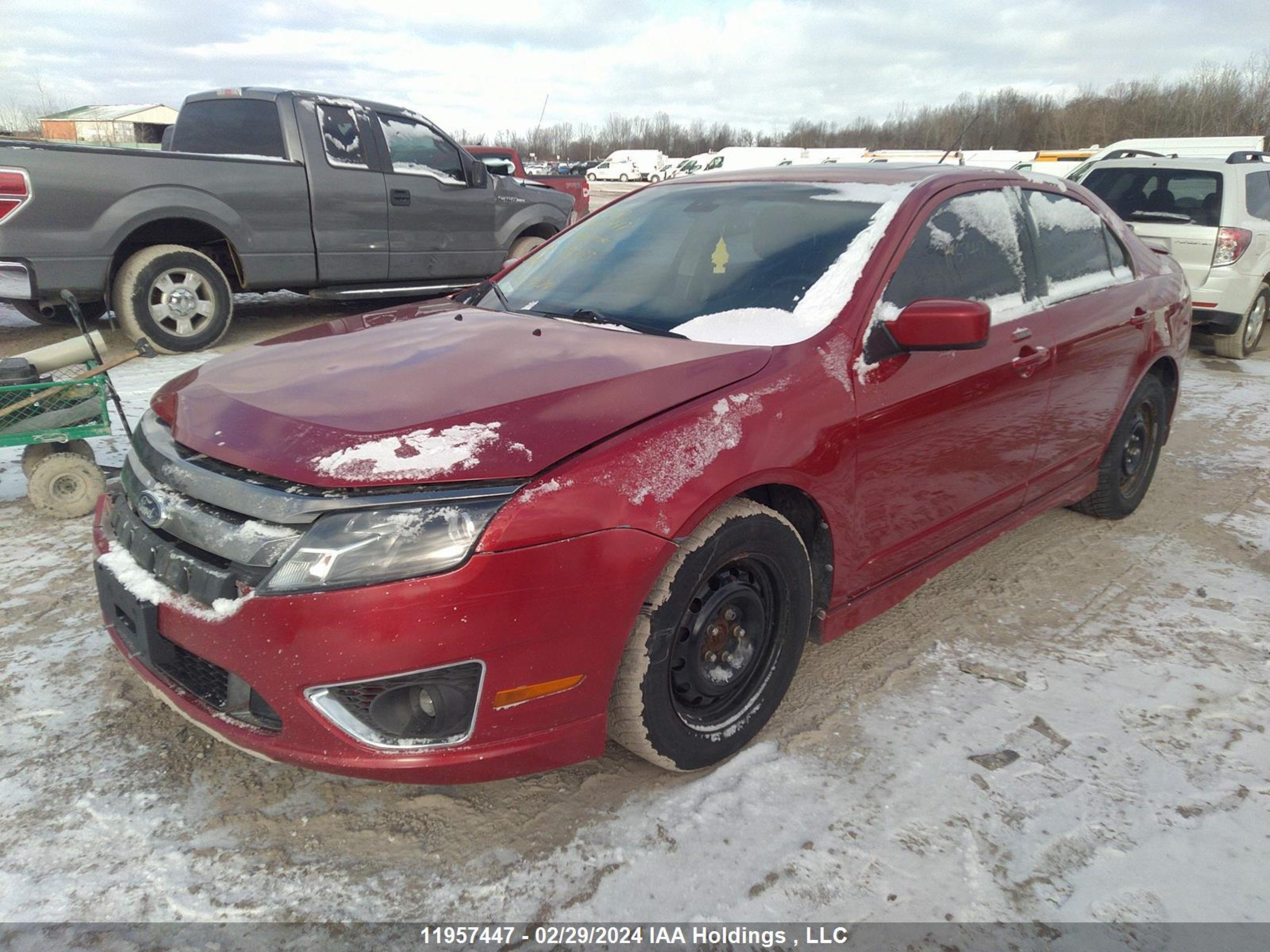 Photo 1 VIN: 3FAHP0DC1CR383153 - FORD FUSION 