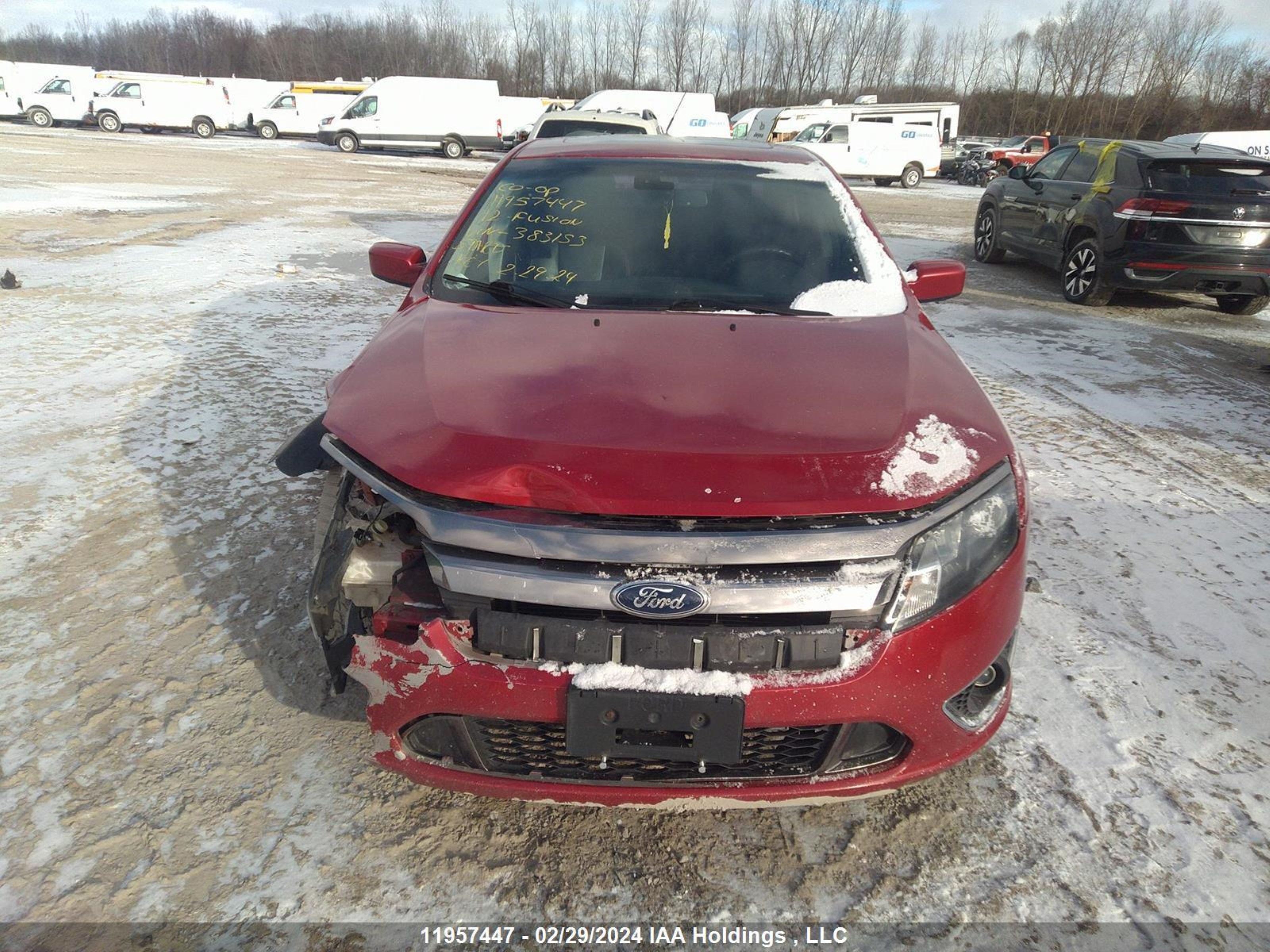 Photo 11 VIN: 3FAHP0DC1CR383153 - FORD FUSION 