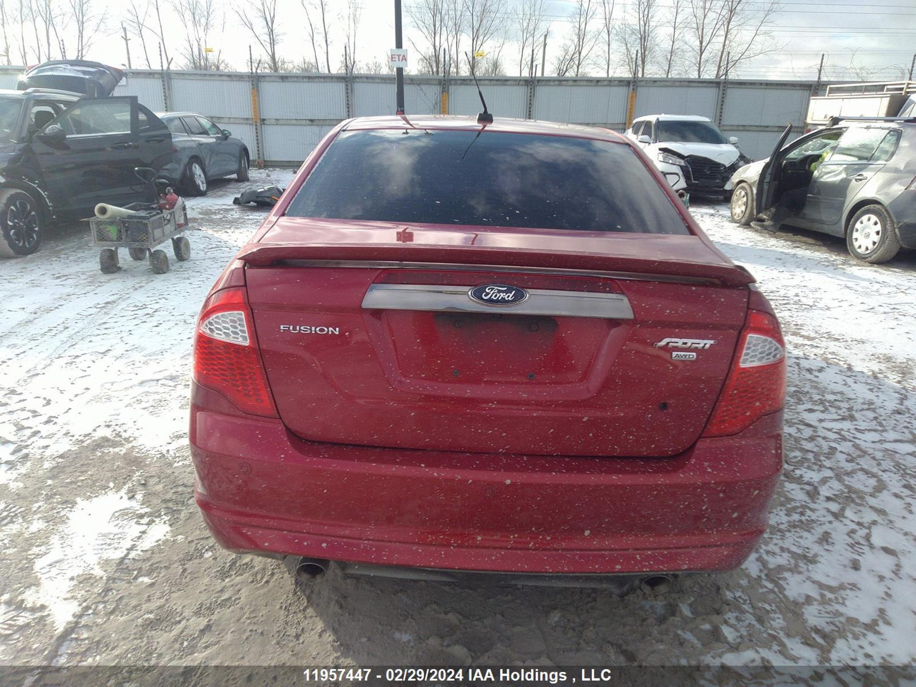 Photo 15 VIN: 3FAHP0DC1CR383153 - FORD FUSION 