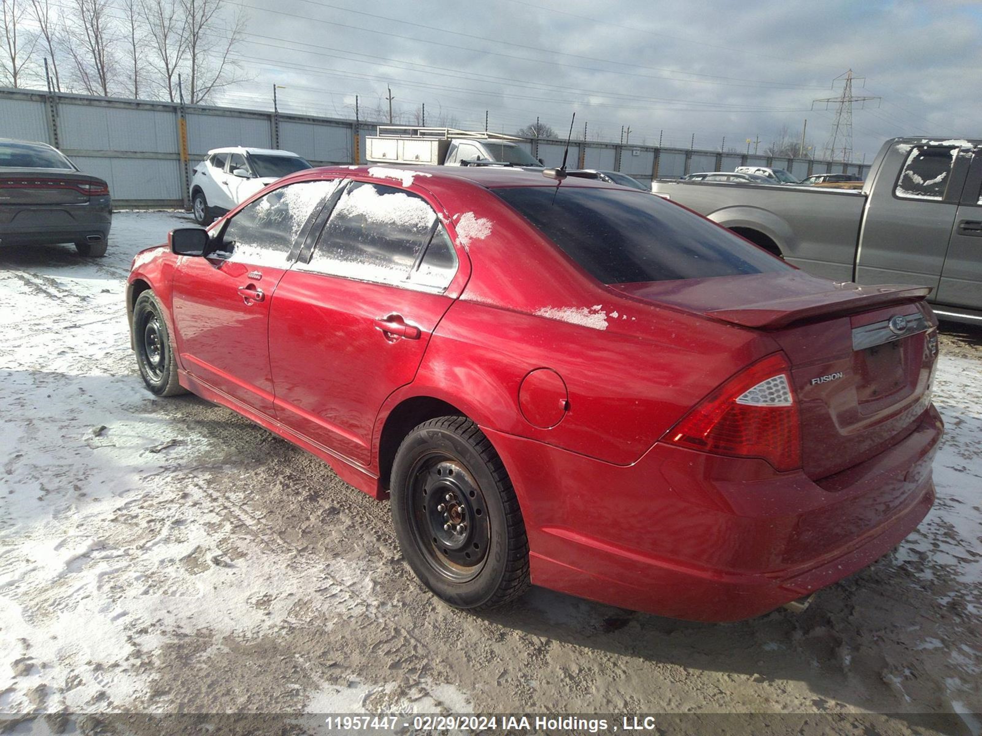 Photo 2 VIN: 3FAHP0DC1CR383153 - FORD FUSION 