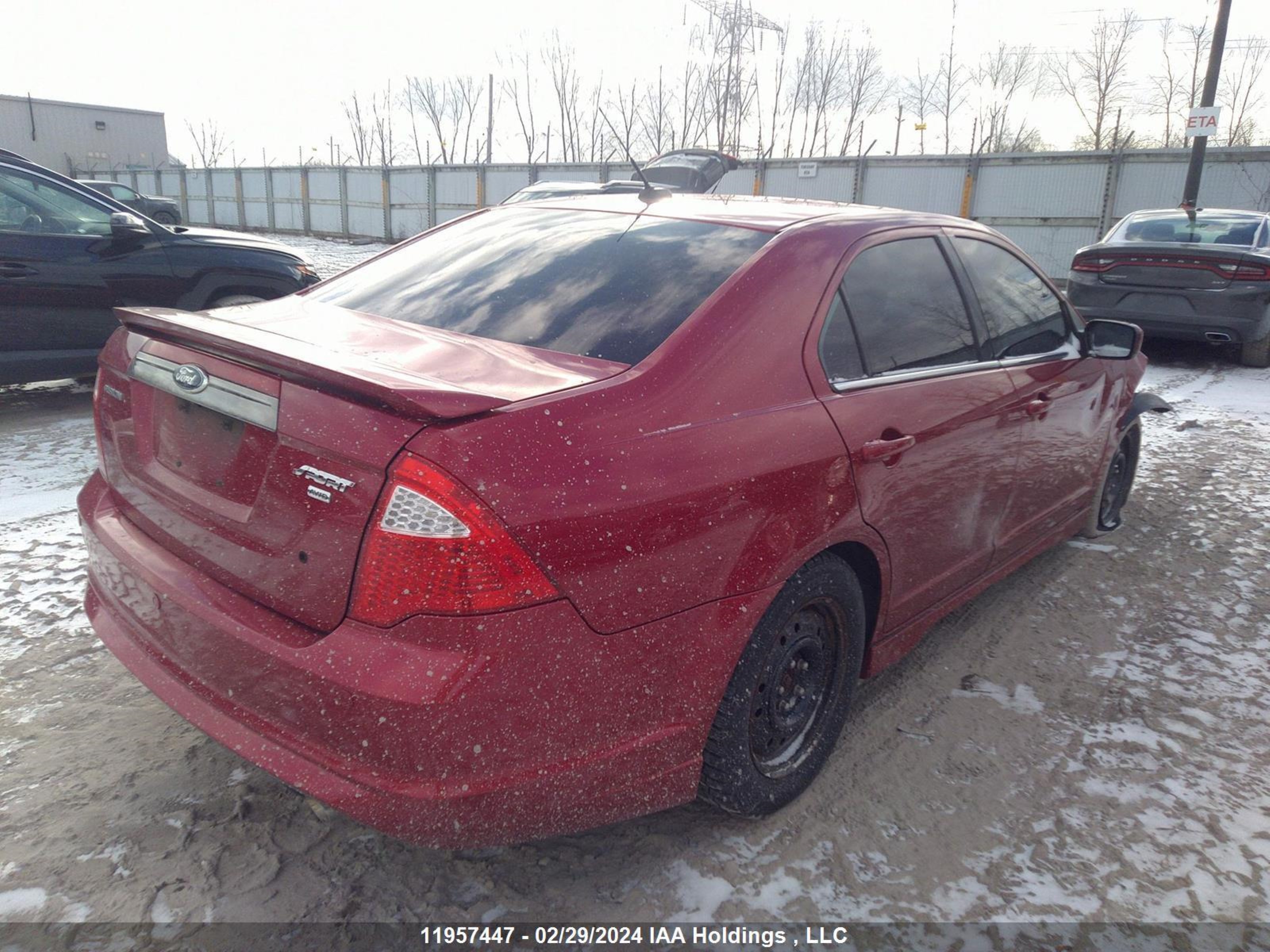 Photo 3 VIN: 3FAHP0DC1CR383153 - FORD FUSION 