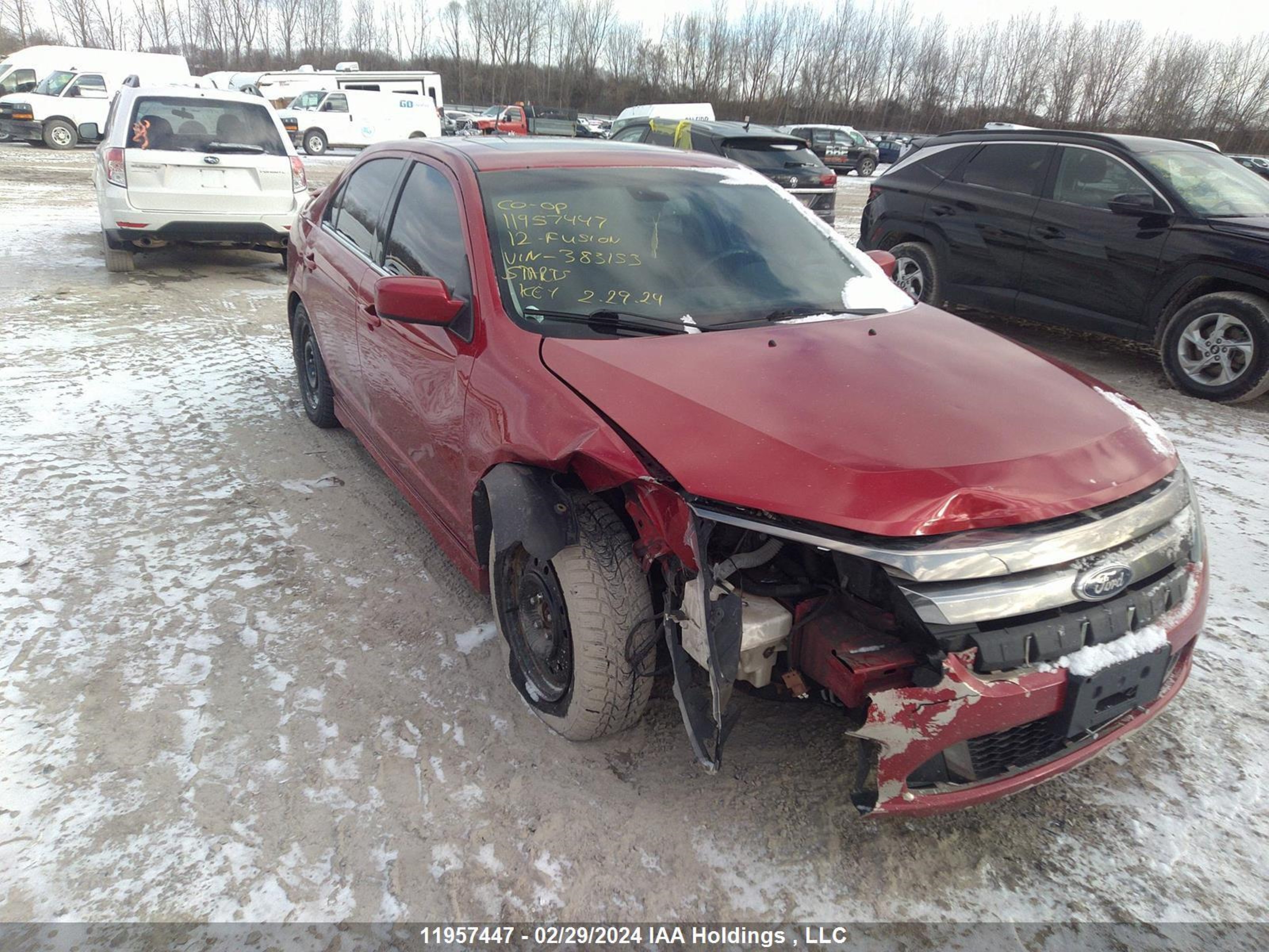 Photo 5 VIN: 3FAHP0DC1CR383153 - FORD FUSION 