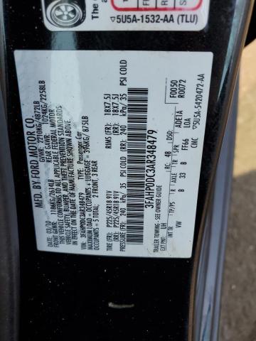 Photo 11 VIN: 3FAHP0DC3AR348479 - FORD FUSION SPO 