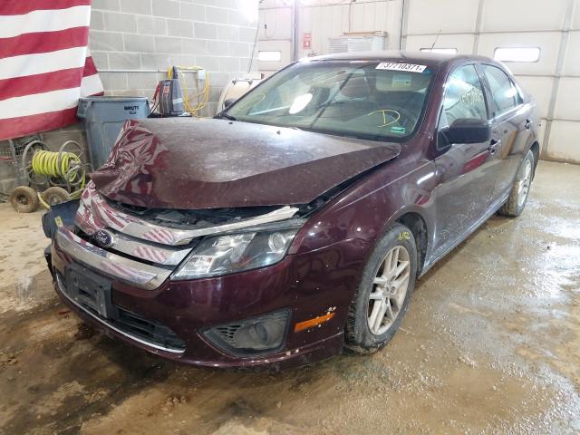 Photo 1 VIN: 3FAHP0GA0CR283474 - FORD FUSION S 