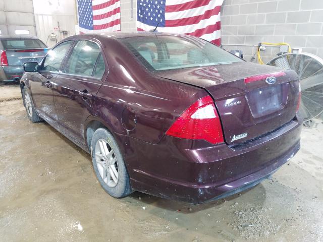 Photo 2 VIN: 3FAHP0GA0CR283474 - FORD FUSION S 