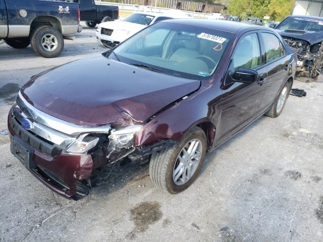 Photo 1 VIN: 3FAHP0GA2CR258768 - FORD FUSION S 