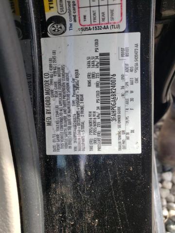 Photo 11 VIN: 3FAHP0GA6BR240076 - FORD FUSION 