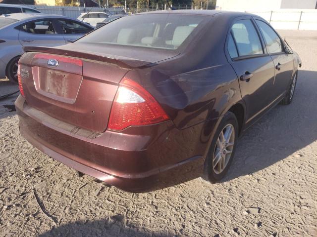 Photo 3 VIN: 3FAHP0GA6CR143333 - FORD FUSION S 