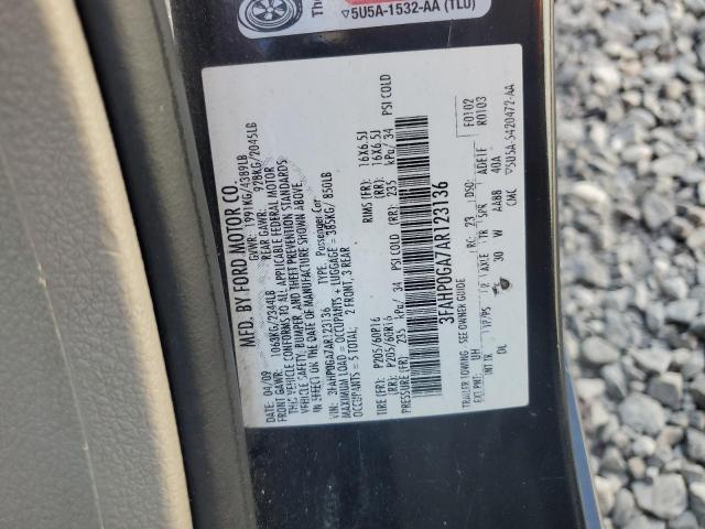 Photo 11 VIN: 3FAHP0GA7AR123136 - FORD FUSION S 