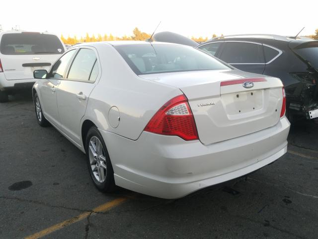 Photo 2 VIN: 3FAHP0GA8CR108972 - FORD FUSION S 