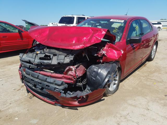 Photo 1 VIN: 3FAHP0GA9CR364957 - FORD FUSION S 