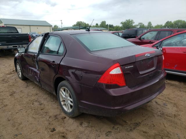 Photo 2 VIN: 3FAHP0GAXBR322392 - FORD FUSION S 