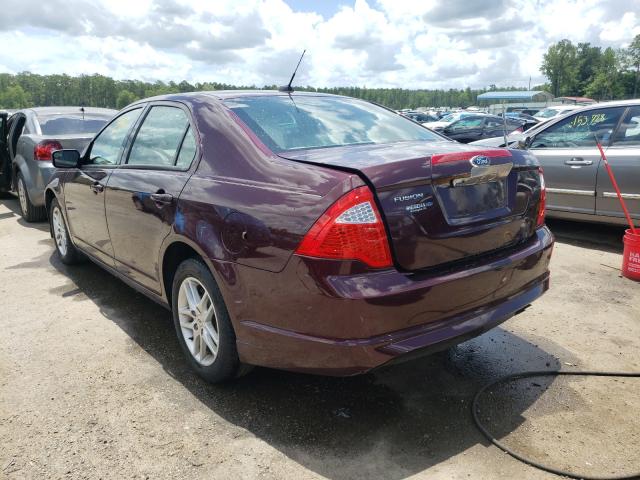 Photo 2 VIN: 3FAHP0GAXCR267296 - FORD FUSION S 