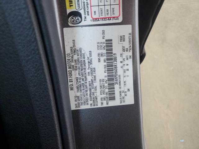 Photo 11 VIN: 3FAHP0HA0BR138819 - FORD FUSION SE 