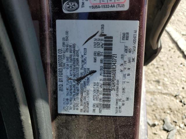 Photo 11 VIN: 3FAHP0HA0BR343721 - FORD FUSION SE 