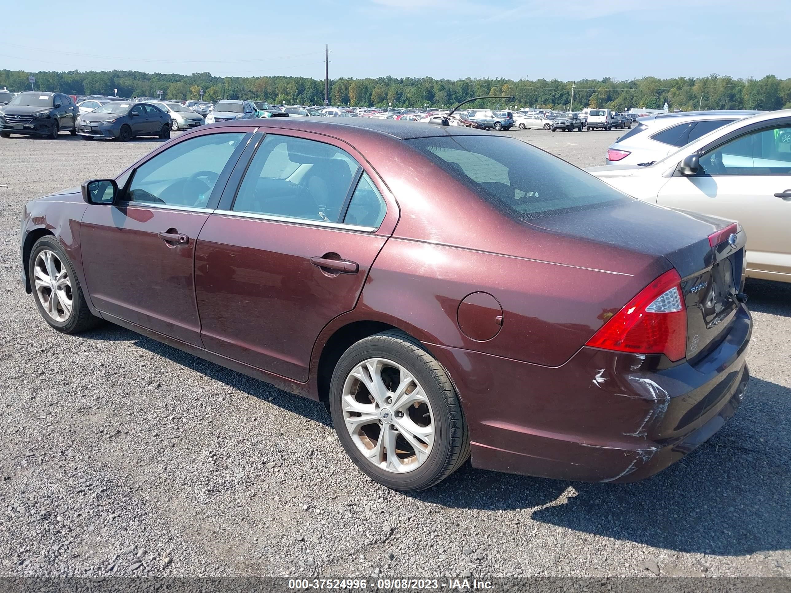 Photo 2 VIN: 3FAHP0HA0CR145318 - FORD FUSION 