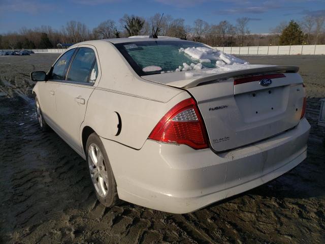 Photo 2 VIN: 3FAHP0HA0CR164676 - FORD FUSION SE 