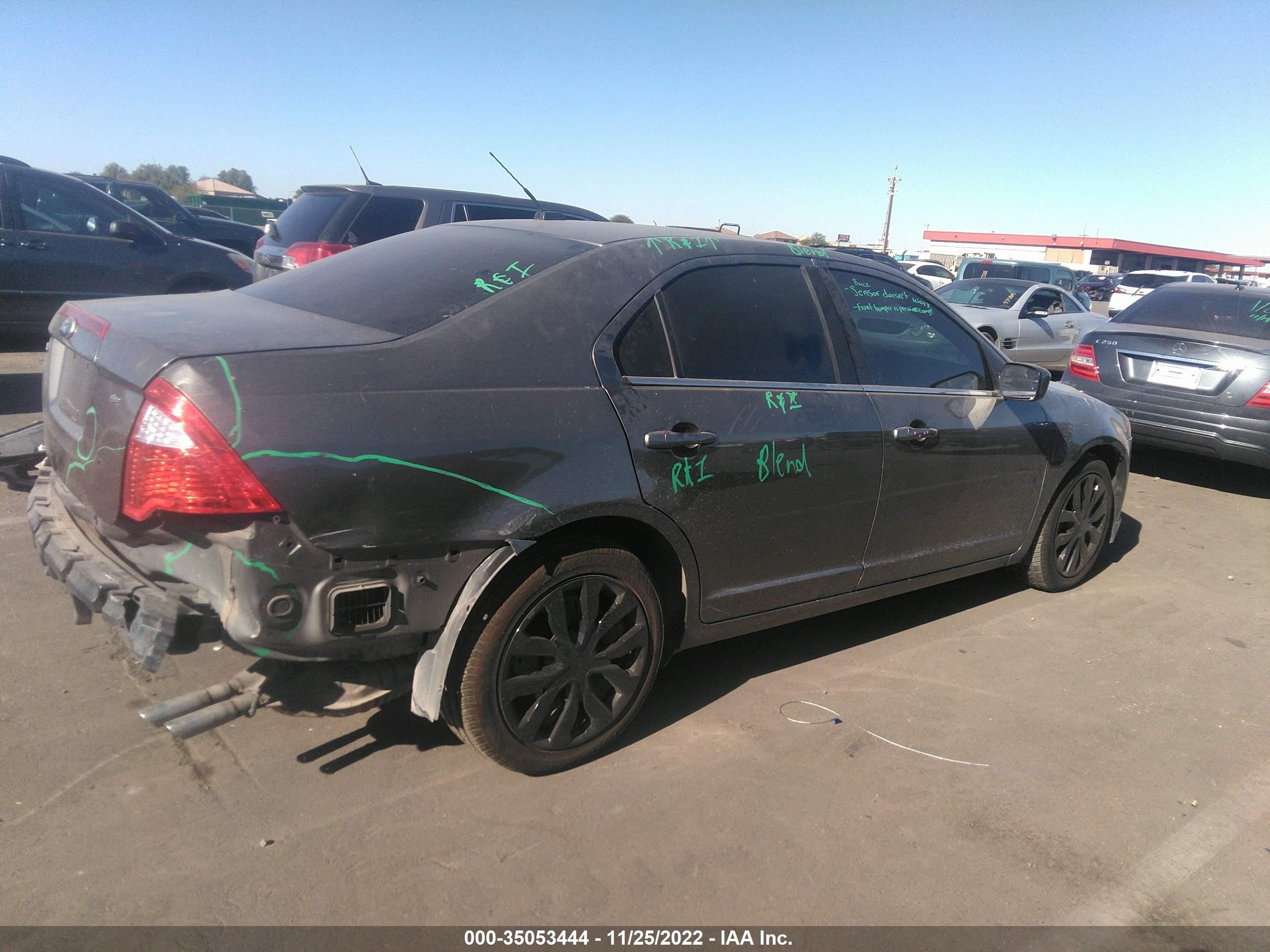 Photo 3 VIN: 3FAHP0HA0CR226688 - FORD FUSION 