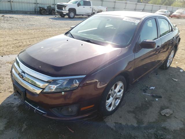 Photo 1 VIN: 3FAHP0HA0CR348242 - FORD FUSION SE 