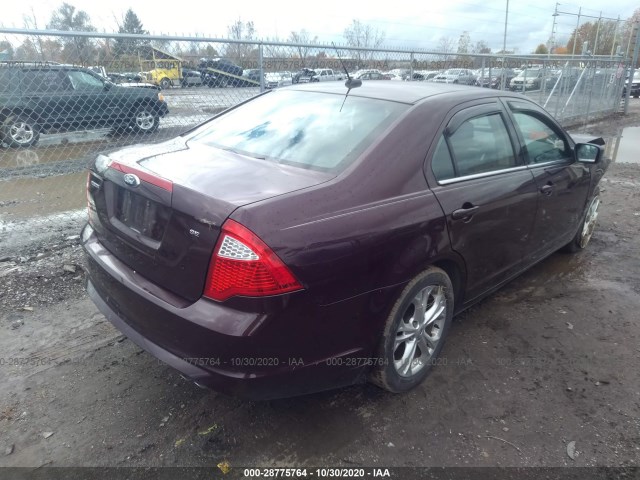 Photo 3 VIN: 3FAHP0HA0CR392208 - FORD FUSION 