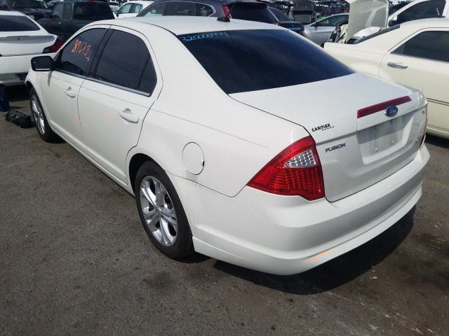 Photo 2 VIN: 3FAHP0HA0CR420721 - FORD FUSION SE 