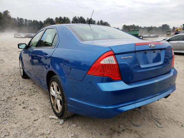 Photo 2 VIN: 3FAHP0HA0CR446462 - FORD FUSION SE 