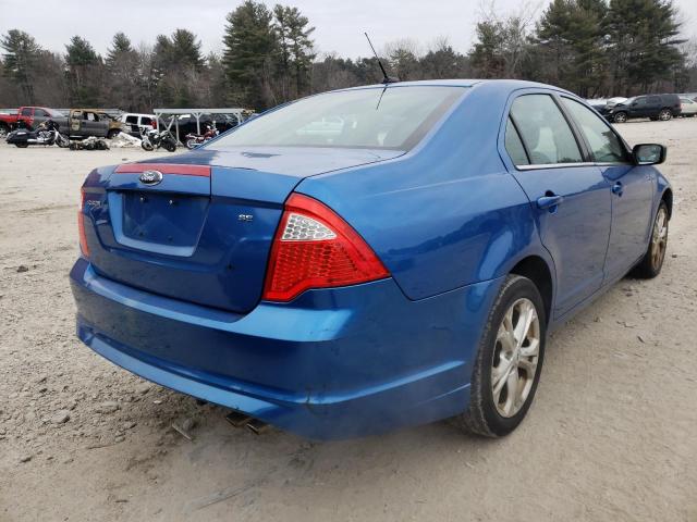 Photo 3 VIN: 3FAHP0HA0CR446462 - FORD FUSION SE 