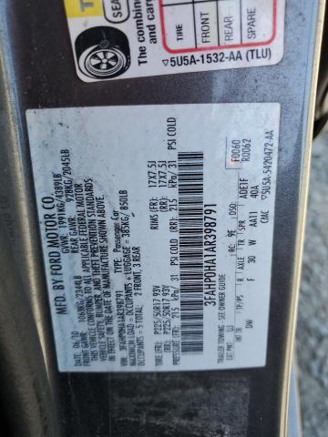 Photo 11 VIN: 3FAHP0HA1AR398791 - FORD FUSION 