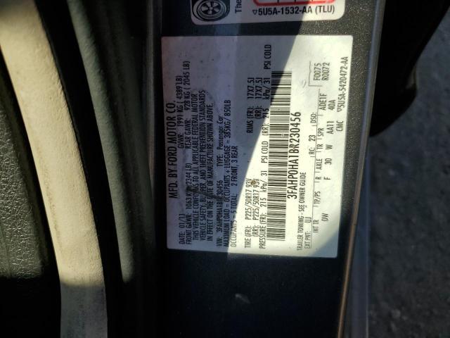 Photo 11 VIN: 3FAHP0HA1BR230456 - FORD FUSION SE 