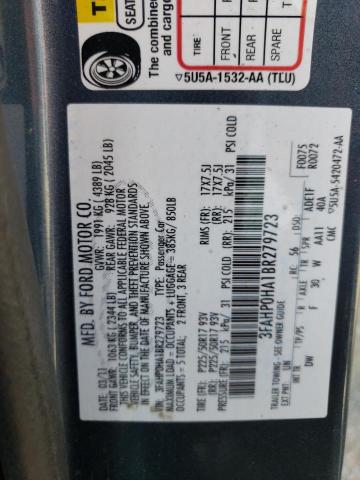 Photo 11 VIN: 3FAHP0HA1BR279723 - FORD FUSION SE 