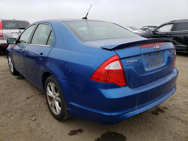 Photo 2 VIN: 3FAHP0HA1CR125238 - FORD FUSION SE 