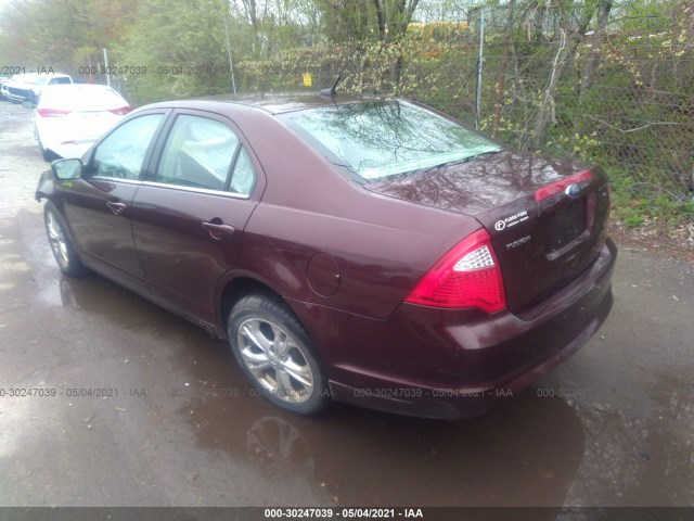 Photo 2 VIN: 3FAHP0HA1CR140323 - FORD FUSION 